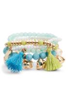 Women's Lilly Pulitzer Surf Seafari 5-piece Stretch Bracelet Set