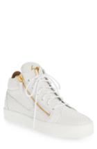 Men's Giuseppe Zanotti Mid Top Sneaker Us / 42eu - White