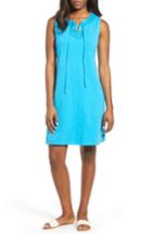 Women's Tommy Bahama Lace-up Shift Dress - Blue