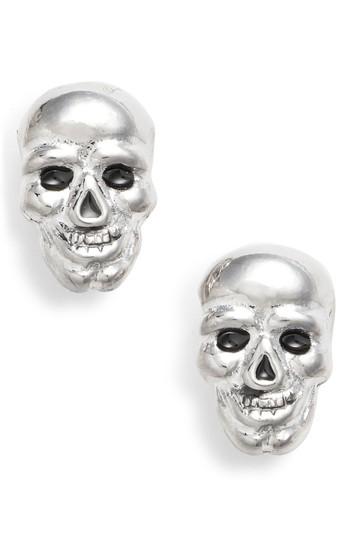 Women's Erwin Pearl Skull Earrings