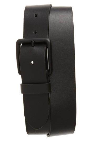 Men's 1901 Garrett Leather Belt - Black