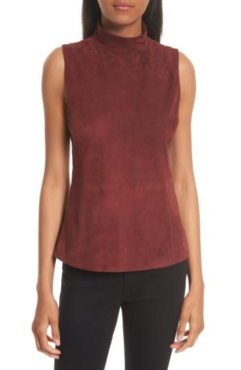 Women's Theory Eulia Tidle Suede Front Top