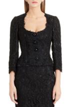 Women's Dolce & Gabbana Lace Jacket Us / 38 It - Black