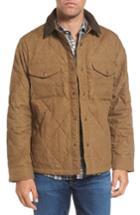 Men's Filson Hyder Quilted Water-repellent Shirt Jacket, Size - Beige