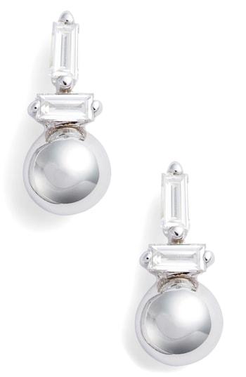 Women's Dana Rebecca Bagette Diamond Stud Earrings