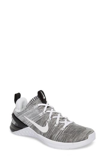 Women's Nike Metcon Dsx Flyknit 2 Training Shoe .5 M - White