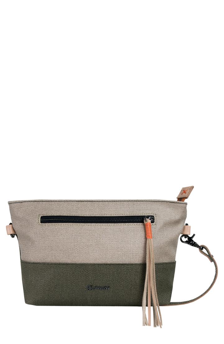 Sherpani Paige Canvas Wristlet - Ivory