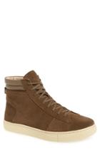 Men's Andrew Marc 'remsen' High Top Sneaker .5 D - Brown