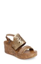 Women's Otbt Hippie Platform Wedge Sandal M - Metallic