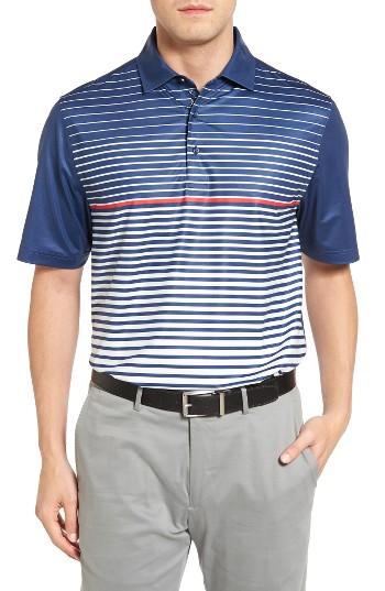 Men's Bobby Jones Xh2o Tartine Stripe Polo