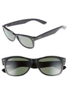 Women's Ray-ban Standard New Wayfarer 55mm Sunglasses - Black/ Green