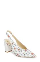 Women's Butter Kendell Slingback Pump .5 M - White