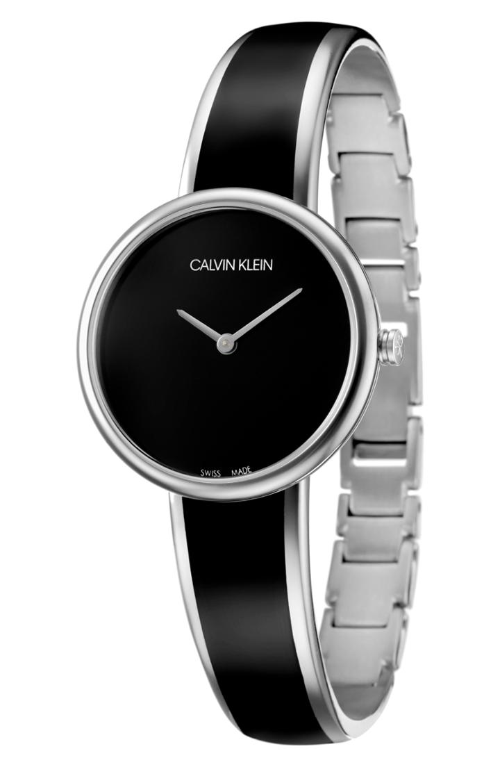 Women's Calvin Klein Seduce Bangle Watch, 30mm