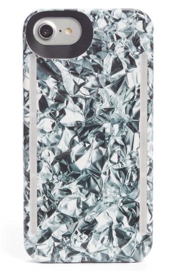 Lumee Duo Led Lighted Iphone 6/6s/7/8 & 6/6s/7/8 Case - Grey