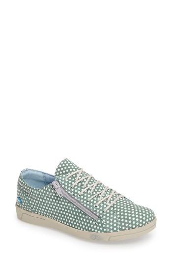 Women's Cloud 'aika' Leather Sneaker Us / 35eu - Green
