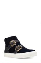 Women's Nine West Orisna High Top Sneaker .5 M - Black