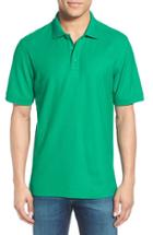 Men's Nordstrom Men's Shop 'classic' Fit Pique Polo, Size Medium - Green