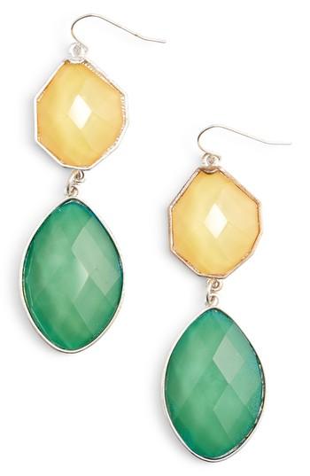 Women's Adia Kibur Stone Drop Earrings