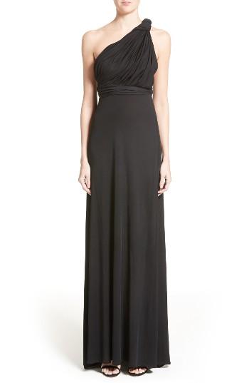 Women's Carolina Herrera Silk Jersey One-shoulder Gown