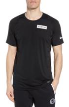 Men's Nike Pro Jdi Logo Dry T-shirt - Black
