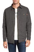 Men's Timberland Gunstock River Reversible Down Shirt Jacket - Black