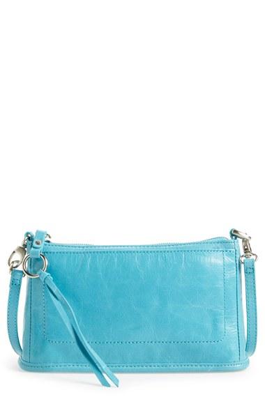 Hobo 'small Cadence' Leather Crossbody Bag - Blue