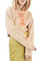 Women's Topshop Circa '98 Crop Hoodie
