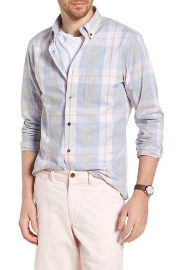 Men's 1901 Trim Fit Plaid Sport Shirt