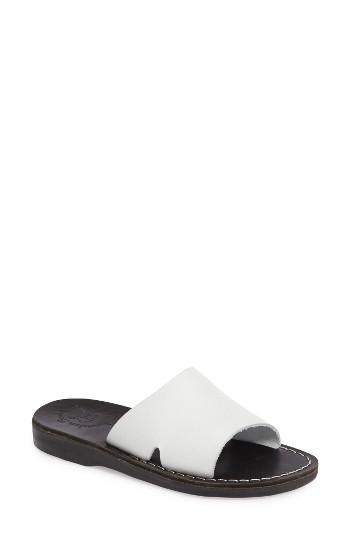 Women's Jerusalem Sandals Bashan Open Toe Slide Us / 40eu - Black