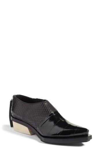 Women's Proenza Schouler Mixed Media Bootie Us / 36eu - Black