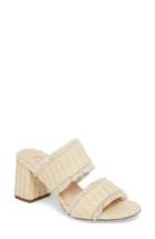 Women's Topshop Nelly Woven Slide Sandal .5us / 36eu - Black