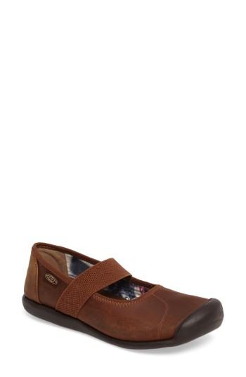 Women's Keen 'sienna' Mary Jane .5 M - Brown