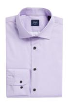 Men's John W. Nordstrom Trim Fit Geometric Dress Shirt .5 - Purple