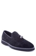 Men's Badgley Mischka Heston Tassel Loafer M - Black