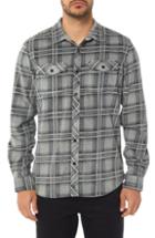 Men's O'neill Glacier Ridge Long Sleeve Shirt, Size - Grey