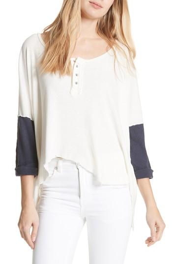 Women's Free People Star Henley Top - Ivory