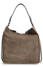 Allsaints 'paradise - North/south' Suede Tote - Grey