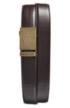 Men's Mission Belt 'bronze' Leather Belt - Bronze/ Brown