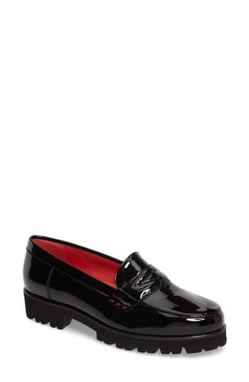 Women's Pas De Rouge Classic Penny Loafer Us / 36eu - Black