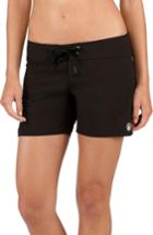 Women's Volcom Simply Solid 5-inch Board Shorts - Black