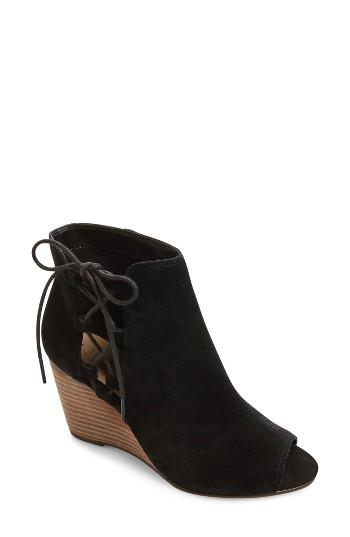 Women's Sole Society Bobbi Cutout Wedge Bootie