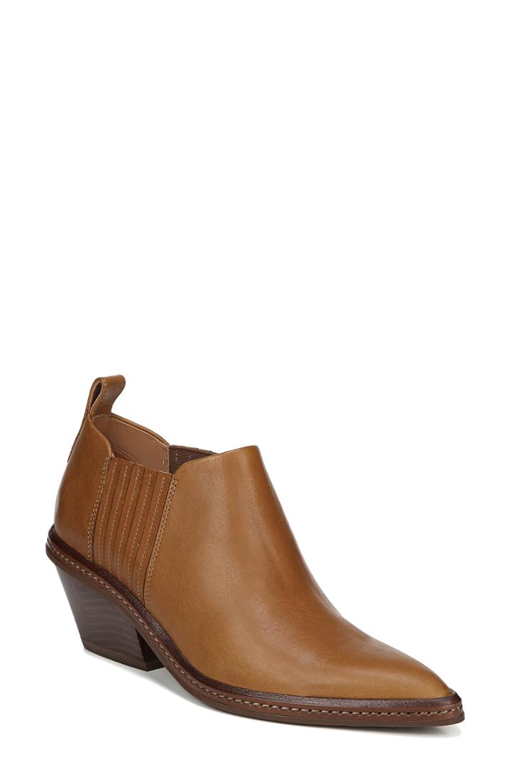 Women's Via Spiga Farly Water Resistant Bootie .5 M - Brown