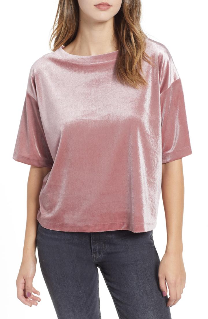 Women's Socialite Velvet Tee