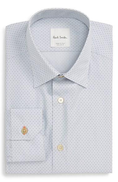 Men's Paul Smith London Moon Jacquard Trim Fit Dress Shirt