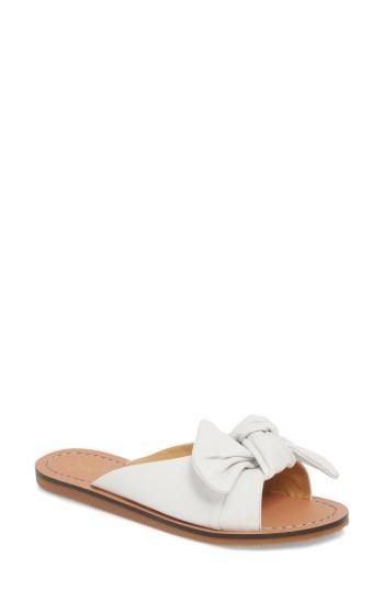 Women's Seychelles Childlike Enthusiam Slide Sandal M - White