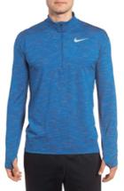 Men's Nike Dry Element Pullover - Blue