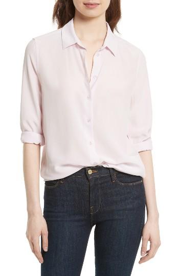 Women's Equipment Essential Silk Blouse - Pink
