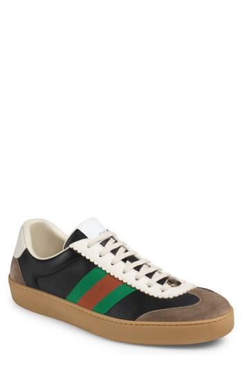 Men's Gucci Jbp Retro Gum Sole Sneaker .5us / 10.5uk - Black