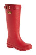 Women's Pendleton Embossed Rain Boot, Size 6 M - Red
