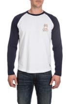 Men's Psycho Bunny Mantle Raglan T-shirt, Size - Brown